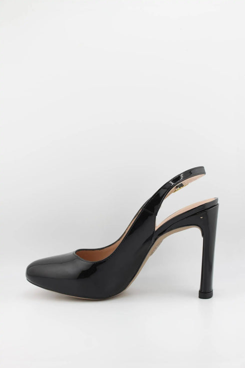 Unisa Patent Leather Slingback Block Heels